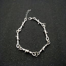 Elegant Hip-hop Gothic Punk Style Barbed Wire Choker Bracelet Jewelry Gift