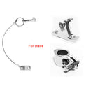 Stainless Steel Boat Bimini Top Quick Release Pin  with Lanyard fgd MKS