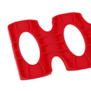 2pcs Folding Wine Bottle Rack Beer Holder Silicone Pad Save Space Organizer