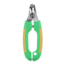 2PCS Pet Dog Cat Alloy Nail Clipper Trimmer for Small Animals Lock Green L