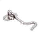 Doors and windows, stainless steel clasp, Eye Cabin hook clasp, 75mm long