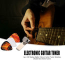 Foldable LCD Monitor Tuners Ukulele Bass Guitar Rotating Clip-on Violin Tuner
