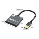 4K HDMI Video Capture Card HDMI to USB 3.0 Video Grabber with Loop Out