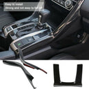 3Pcs Car Interior Gear Box Console Panel Frame Cover Trim Decoration For Ho