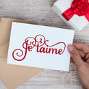 French Alphabet Cutting Die for DIY Scrapbooking Embossing Die Cuts (H4844)