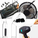 nylon+stainless steel Brush Set 2 Pack Cleaning Brushes Nylon Tube Brushes  X1Y6
