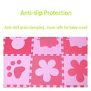 10pcs Soft Foam Puzzle Mat Floor Crawling Rugs Baby Play Game Yoga Pad Cushion