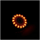 2X Car Motorcycle Trailer Amber Round Rear Tail Brake Stop Marker Light