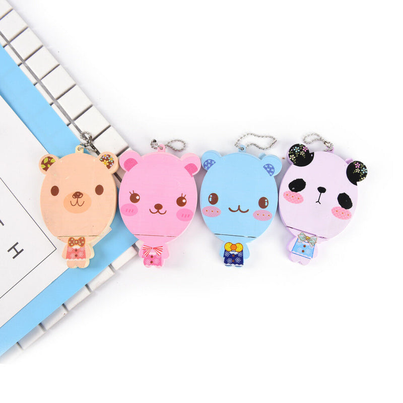 Cute Cartoon Makeup Mirror Travel Pocket Cosmetic Mirror With Comb Random  B Dz