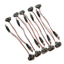 2PCS T type 9V DC Battery Power Cable Barrel Jack Connector for Arduino New R -Q