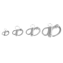 Stainless Jaw Hook for Boat Sailing Kayak Caravan Sailboat Accessory 3.2x2cm