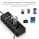 High Speed 4 Port USB 3.0 Multi HUB Splitter Expansion Desktop PC Laptop Ad X7X8