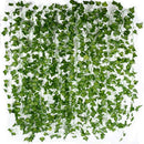 12 x artificial plants of vine false flowers ivy hanging garland for the we