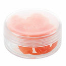 5X(Swimming Sleeping Orange Silicone Ear Plugs 55cm Long String I2Q5)