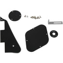 1set Black Pickguard /Cavity /Switch Covers/Pickup Selector Plate /Bracket/
