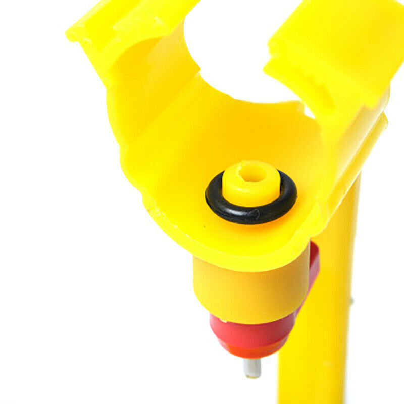 10Pcs Poultry Chicken Hanging Duck Drinking Water Nipple Drinker Feeder Wi UCU