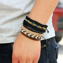 1pc Boho Ethnic Handmade Bracelet Summer Beach Braid String for Women Men