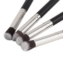 4Pcs Pro Eyeshadow Blending Powder Foundation Brush Set Cosmetic Makeup Tool