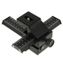 4 Way Macro Shooting Focus Rail Metal Slider For  Pentax DSLR Cameras