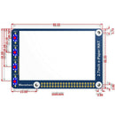 Waveshare 2.7Inch E-Paper,264X176,E-Ink Display HAT for Raspberry Pi 2B/3B/