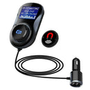 Bluetooth FM Transmitter, Wireless In-Car Radio Transmitter Adapter/QC3.0 S V2G5