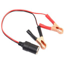 Car Battery Pump Alligator Cigarette Lighter 12V 10A Power Socket Adapter SN9F