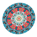 2pcs Polyester Backing Waterproof Tablecloth Round Table Cover Cloth 120/150cm