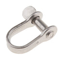 5mm Stainless Screw Pin Bow Shackle Corrosion Resistance for Marine or Yacht