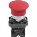 22mm NC Red Mushroom Momentary Push Button Switch 600V 10A ZB2-BC42