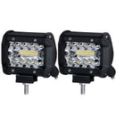 4"Inch 60W 20LED Work Light Flood Spot Com Off-road Driving Fog Lamp Boat SUV M&