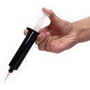 Fishing 12LED Super Bright Light UV Glue Cure Flashlight and Syringe Coating ^