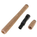 2 Set Cork Fishing Rod Handle Kit Reel Seat DIY Spinning Rod Repair Parts