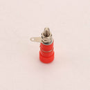 10pcs 4mm Banana Socket Binding Post Nut Plug Jack Male Connector Red and Black