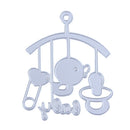 Cute Aeolian Bells DIY Metal Embroidery Stencil Scrapbook Craft Cutting Die