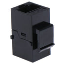 RJ45 Female to UTP Cat5e CAT6 Keystone Jack Inline Coupler Connector AdapterJC!c
