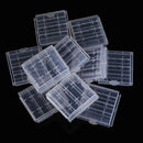10PCS AA Battery Storage Case/Organizer/Holder/Box Plastic For 4 AAA Batteries
