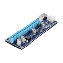 2pcs PCI-E 1X to 16X 6Pin USB3.0 Card Extension Cable for Bitcion Miner