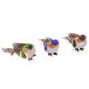 12pcs Artificial Foam Feather Birds DIY Crafts Ornament Home Garden Decor