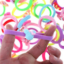 10x Cartoon Candy Color Hair Band Headwear kids Girl Hair Accessoriess Gift BX