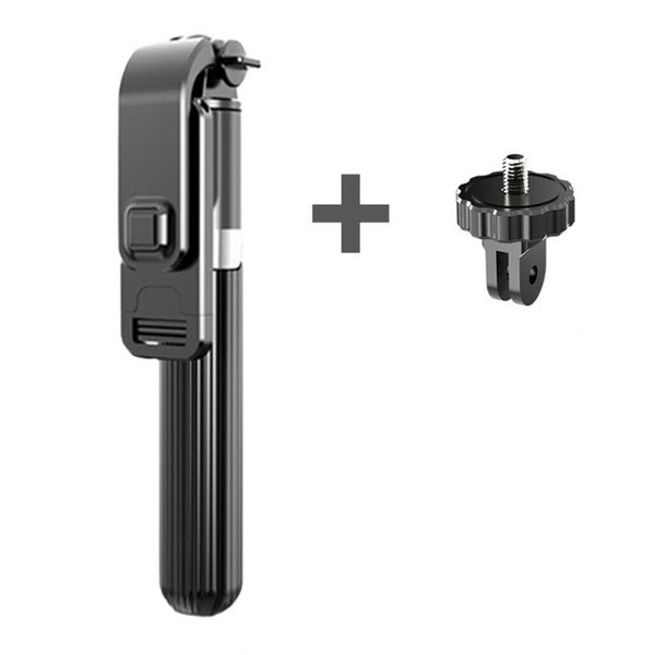 Wireless Bluetooth Remote Control Selfie Stick Tripod Phone Holder 1/4 Screw