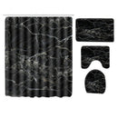 180X180Cm Waterproof Bathroom Shower Curtain Toilet Cover Mat Non-Slip Rug