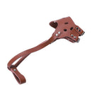 Leather muzzle dog muzzle adjustable muzzle dog muzzle basket bite anti-mou