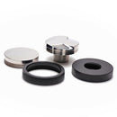 2.3inch Coffee Grind Tamper Stainless Dual Head Press Tool Powder Hammer