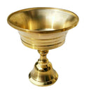 Handmade Ghee Lamp Holder Buddhism Oil Lamp Candle Holder Decor Dia  76mm