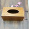 Simple Paper Towel Storage Box Wooden Drawer Tissue Box Home Kitchen Car Ba S8B9