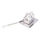 1pc Stainless Steel House Shape Tea Infuser Loose Leaf Tea Strainer Filter