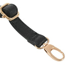 Women's PU Leather adjustable Messenger Bag strap Black V4A8