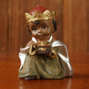 1 Set Statue Nativity Christmas Baby Jesus Manger Miniatures Present Table Deco
