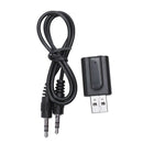 2X(2 In 1 Usb Bluetooth 5.0 Transmitter Receiver Wireless 3.5Mm Stereo Audi