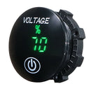 DC 5V-48V LED Display Voltmeter for Boat Marine Vehicle Motorcycle Truck ATV UTV